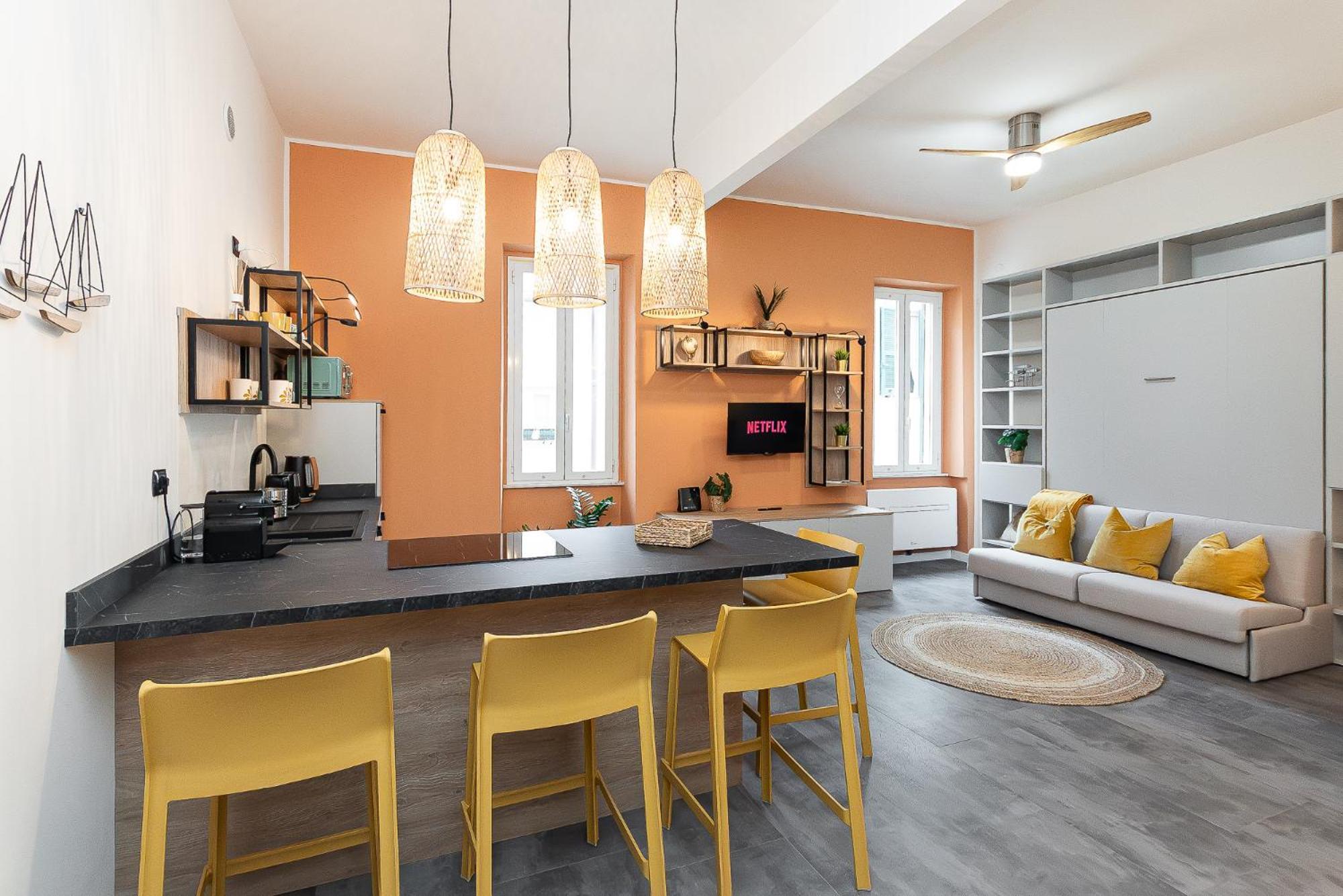 Loano Centro Storico Appartamento Loft Con Parcheggioprivatogratuito Bagian luar foto